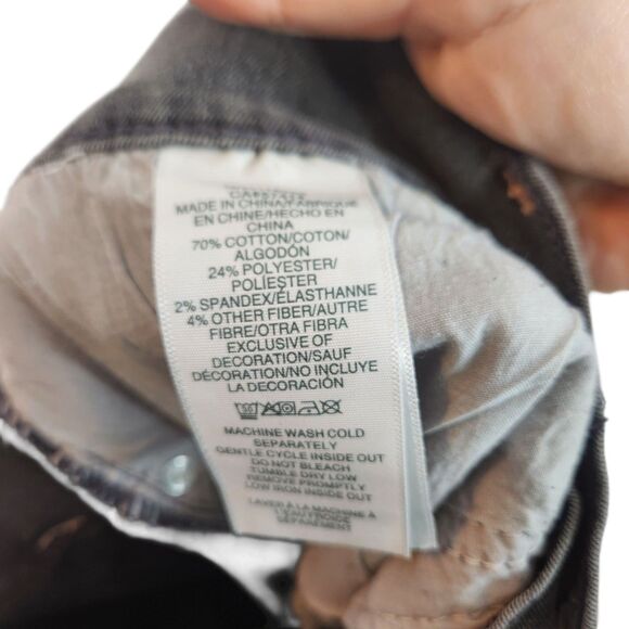 TRUE RELIGION Jeans Mens 36 Gray Grey Rocco Relaxed Skinny - Picture 11 of 12